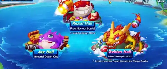 Bombing Fishing gemple 10Game